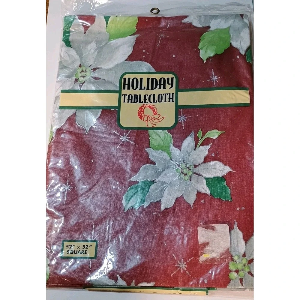 NEW Vintage Poinsettia 52